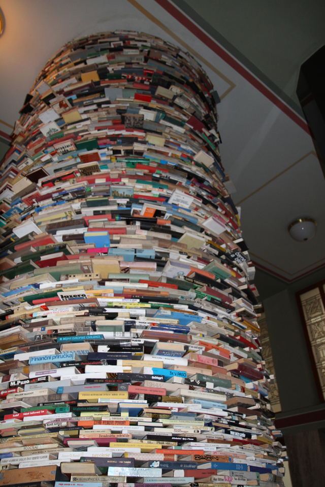 IMG_4203.jpg - Book Art at the Prague Library